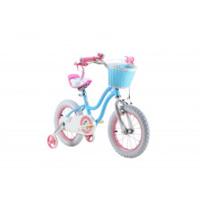 Дитячий велосипед Royal Baby Stargirl RB12G-1 Блакитний