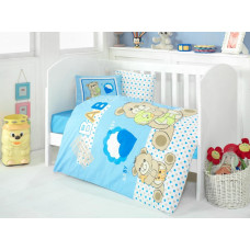 Детское постельное белье для младенцев Eponj Home - Yumos Mavi
