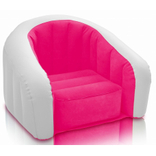 Дитяче велюровое крісло Intex 68597 Рожевий
