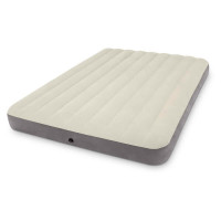 Двоспальний велюр матрац Intex Deluxe Single-High Airbed (64103)