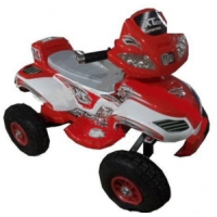 Электромобиль Bambi M 0417 A-1-3 (резиновые колеса) Красный с белым