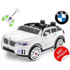 Электромобиль BMW "x 7 двухместный "Мягкие колеса", белый