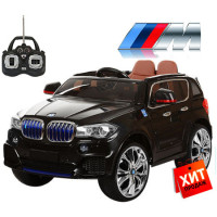 Электромобиль BMW X5 (Мякгое колесо EVА) (MP4) M 2762 черный