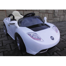 Електромобіль Cabrio T білий