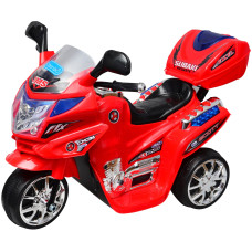 Электромобиль-мотоцикл Bambi F938 Красный (M0566/F938-3)
