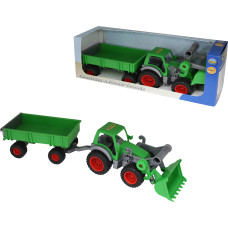 Фермер-технік, трактор-навантажувач з причепом (в коробці)