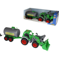 Фермер-техник, трактор-погрузчик с цистерной (в коробке)