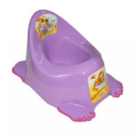 Горщик антіскольз., Муз. Tega Safari PO-045 violet