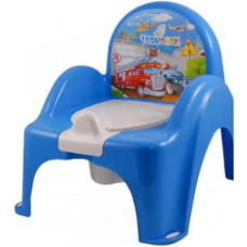 Горшок-кресло муз. Tega Cars PO-053 blue