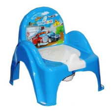 Горшок-кресло Tega Cars CS-007 blue
