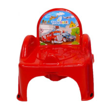 Горшок-кресло Tega Cars CS-007 red