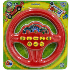 Ігрова панель Limo Toy Руль 7039 UK Червоний