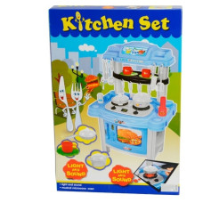 Игровой набор Bambi 383-015 Кухня Голубой