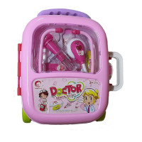 Игровой набор Same Toy Доктор в чемодане розовый 7774BUt