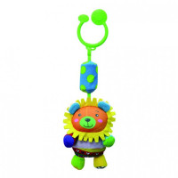 Игрушка-подвеска Biba Toys Львенок-путешественник со звоночком (903HA leo)