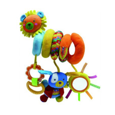 Іграшка-підвіска Biba Toys Щаслива сімейка з гризуном і дзеркалом (910HA)