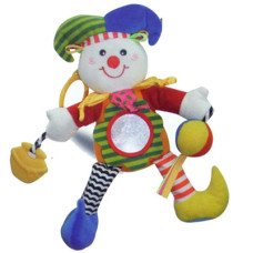 Игрушка-подвеска Biba Toys Счастливый клоун (032MC)