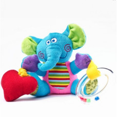 Іграшка sensillo слон з вібрацією і брязкальцем (23375)