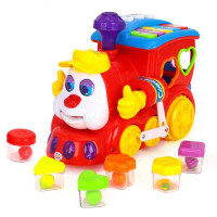 Игрушка-сортер Huile Toys (HOLA) Паровозик (556)