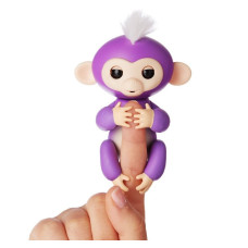 Интерактивная обезьянка на палец FingerMonkey 818-4 Фиолетовый