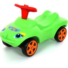 Каталка "Мой любимый автомобиль" зелёная со звуковым сигналом