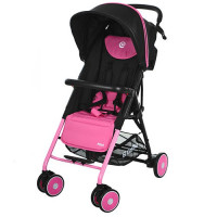 Коляска прогулянкова Bambi Pilot M 3294-8 Чорний / рожевий