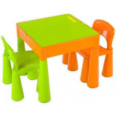 Комплект Tega MAMUT стіл + 2 стільці MT-001 899 green / orange