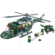 Конструктор Banbao Военный вертолет (8253)