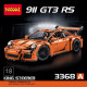 Конструктор Decool Porsche 911 GT3 RS Оранжевый (3368A)