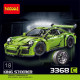 Конструктор Decool Porsche 911 GT3 RS Зеленый (3368C)