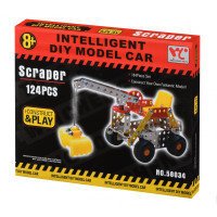 Конструктор металевий Same Toy Inteligent DIY Model Car Скрепер 124 ел. 58034Ut