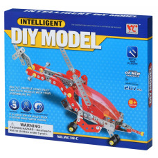 Конструктор металевий Same Toy Inteligent DIY Model Літак 207 ел. WC38CUt
