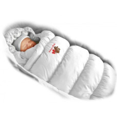 Конверт-пуховик Ontario Baby Inflated Lux (дутик 50х90) білий