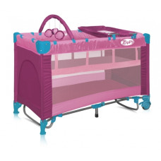 Кровать-манеж Bertoni Zippy 2 Layer Pink
