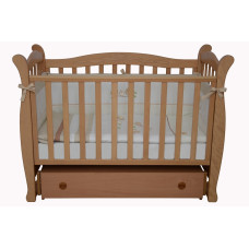 Кроватка для новорожденных 15 (шухлядка+маятник)