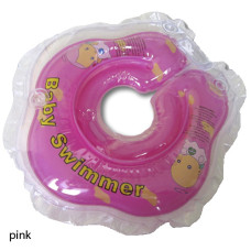 Коло для купання Baby Swimmer з погром. (Рожевий)