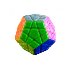 Кубик 0934C-2 QiYi X-Man Megaminx (Convex Stickerless) 8см, в кор-ке, 9,5-7,5-13,5см
