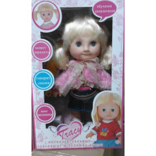 Кукла интерактивная TRACY Оля говорящая с мимикой 40 см (блондинка)