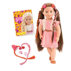 Кукла Our Generation Паркер зі зростаючими волоссям і аксесуарами 46 см BD37017Z