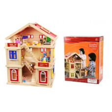 Ляльковий будиночок з меблями ручної дерев'яний будинок TNWX-тисяча двісті шістьдесят дев'ять
