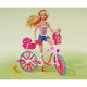 Кукольный набор Штеффи с малышом на велосипеде, 3