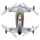 Квадрокоптер Syma X9S White