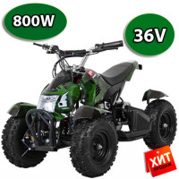 Квадроцикл Детский 800 W зеленый