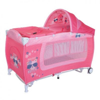 Манеж Bertoni DANNY 2L ROCKER (pink kitty)