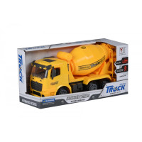 Машинка енерціонная Same Toy Truck Бетонозмішувач жовтий 98-612Ut-1