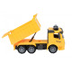Машинка инерционная Same Toy Truck Самосвал желтый со светом и звуком 98-611AUt-1