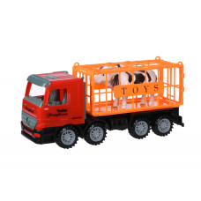 Машинка інерційна же игрушка супер сочетание Вантажівка шеврон для перевезення Твен 98-82Ut