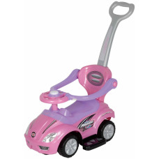 Машинка-каталка с толкателем Alexis-Babymix Z-381 (pink)