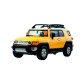 Машинка микро р/у 1:43 лиценз. Toyota FJ (желтый)