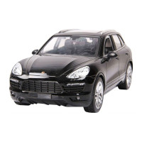 Машинка р / к 1:14 Meizhi лиценз. Porsche Cayenne (чорний)